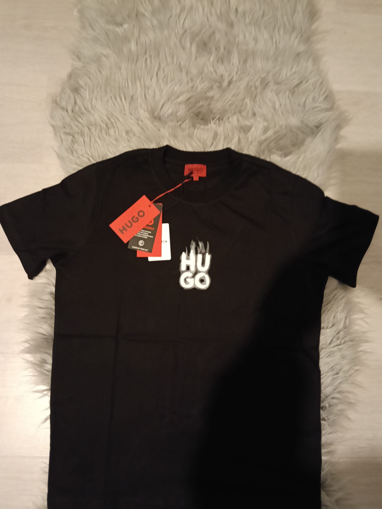 Tricou bărbați din bumbac Hugo