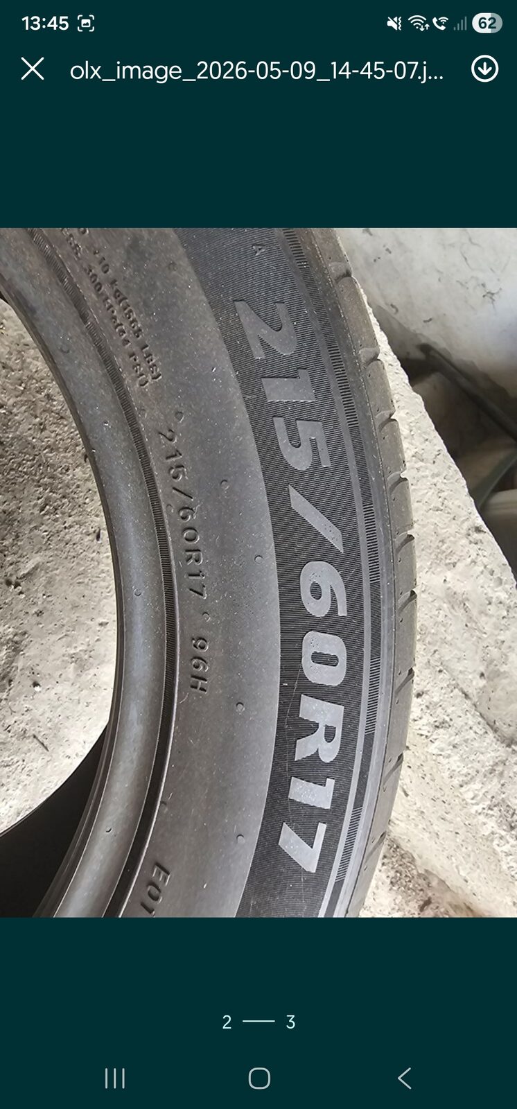 Set 4 cauciucuri 215/60/17 rulate 2 km