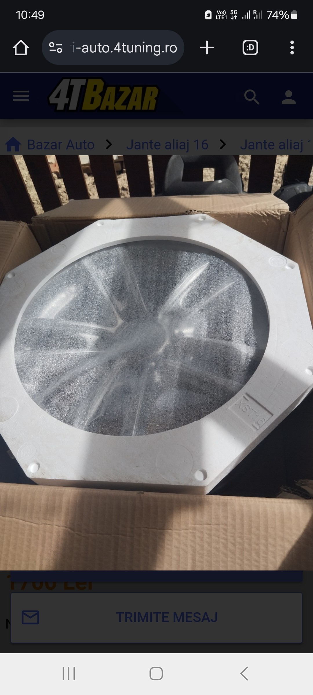 Jante aliaj noi 16 zoll marca Rial, gama Bmw noi TELEFON 0774579101