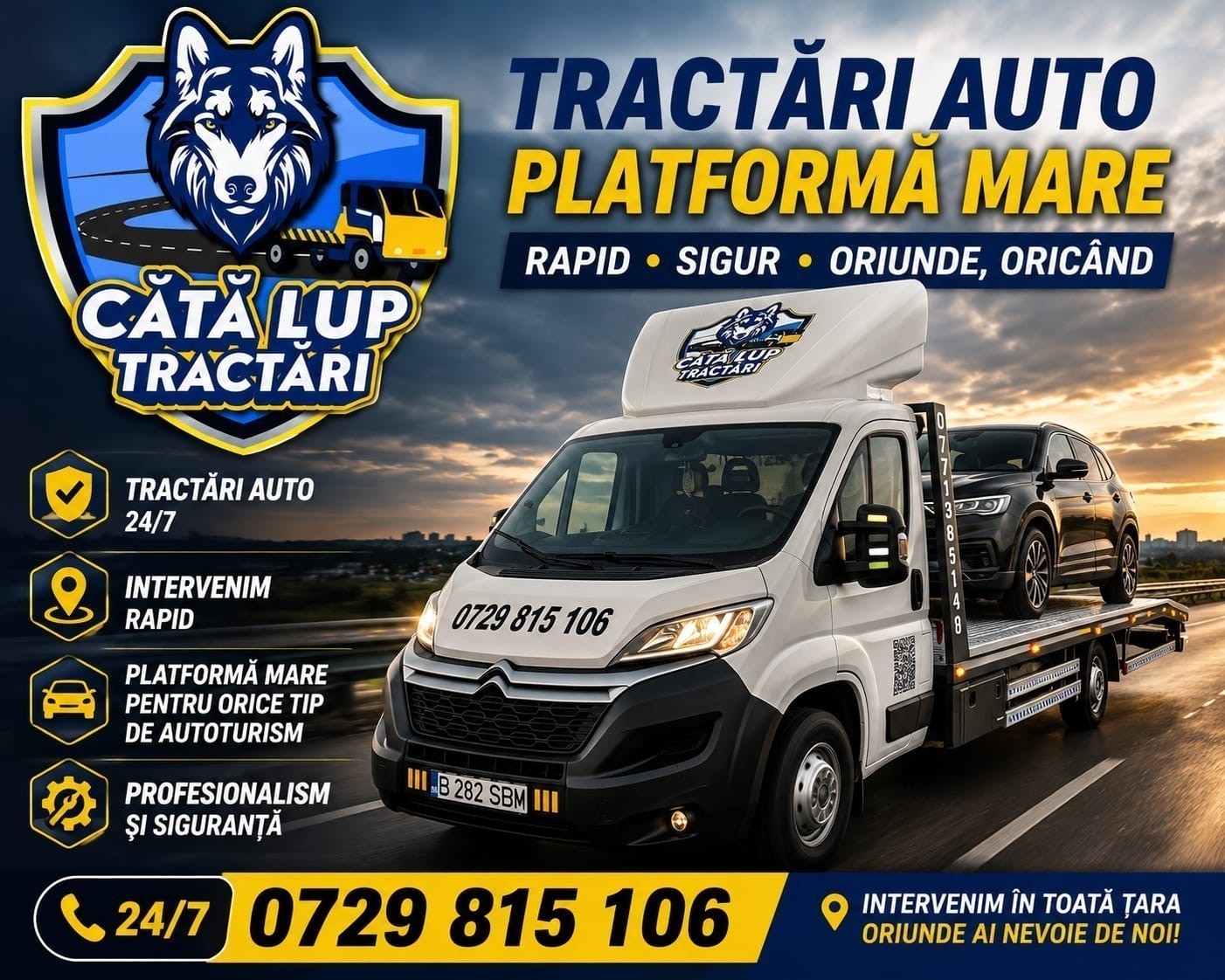 Tractari auto