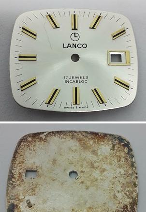 10 cadrane ceasuri LANCO, vechi dar nefolosite (NOS)