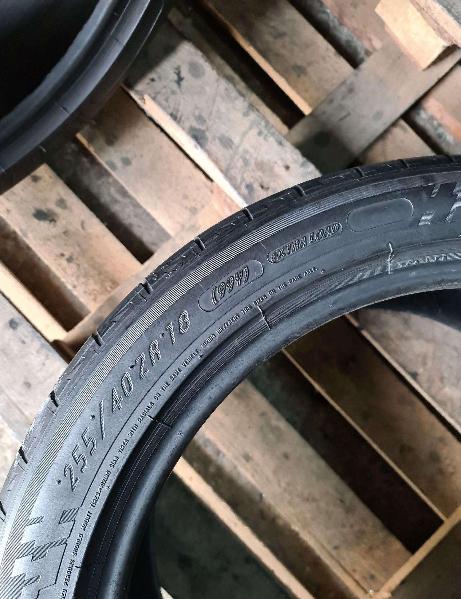 2 anvelope vara 255 40 18 Michelin Pilot Sport