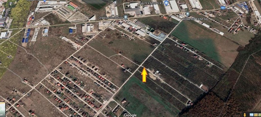 2500 mp intravilan Cernica Pantelimon str Poet George Tarnea