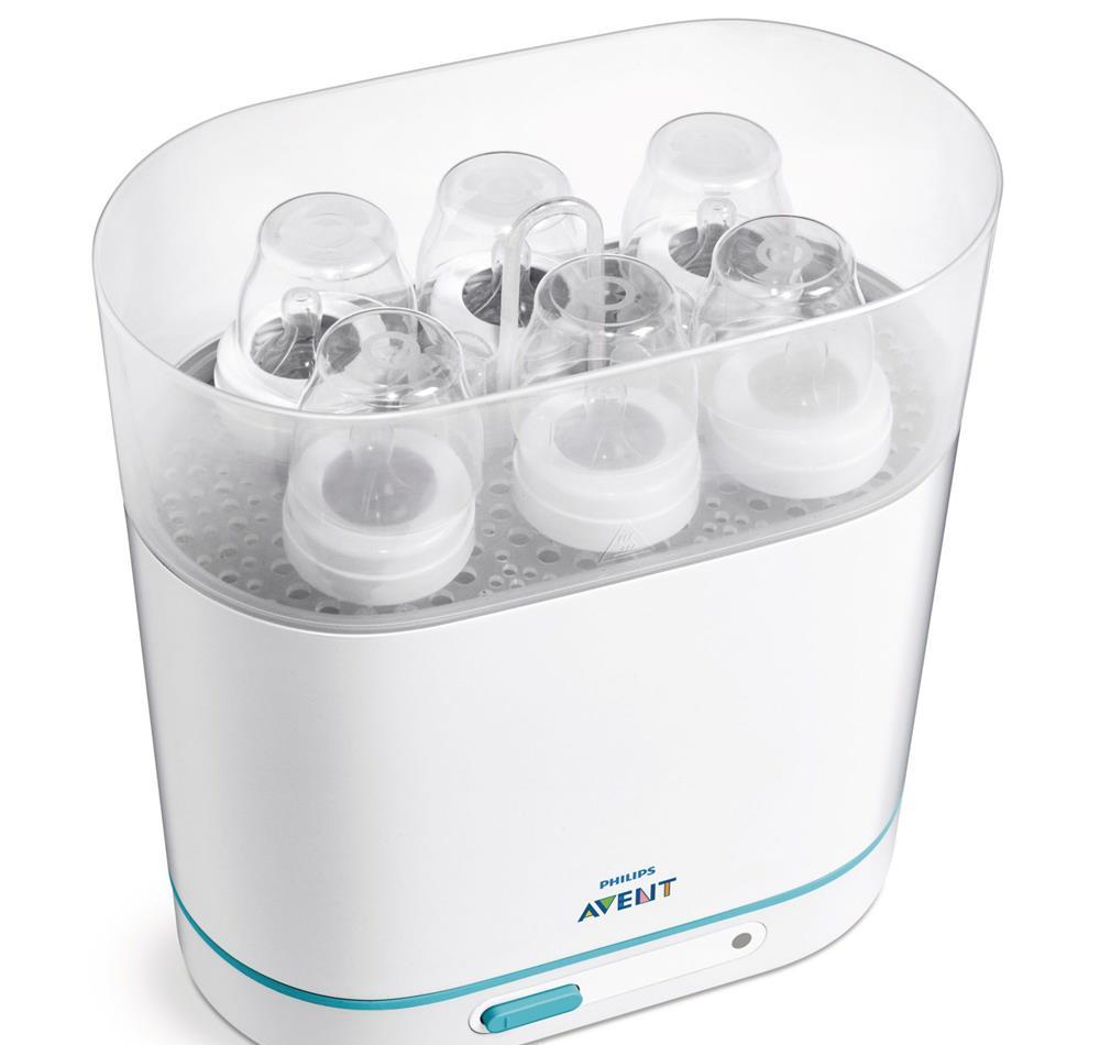 3-IN-1 Sterilizator electric cu aburi Philips-AVENT  + BONUS Peria Philips Avent
