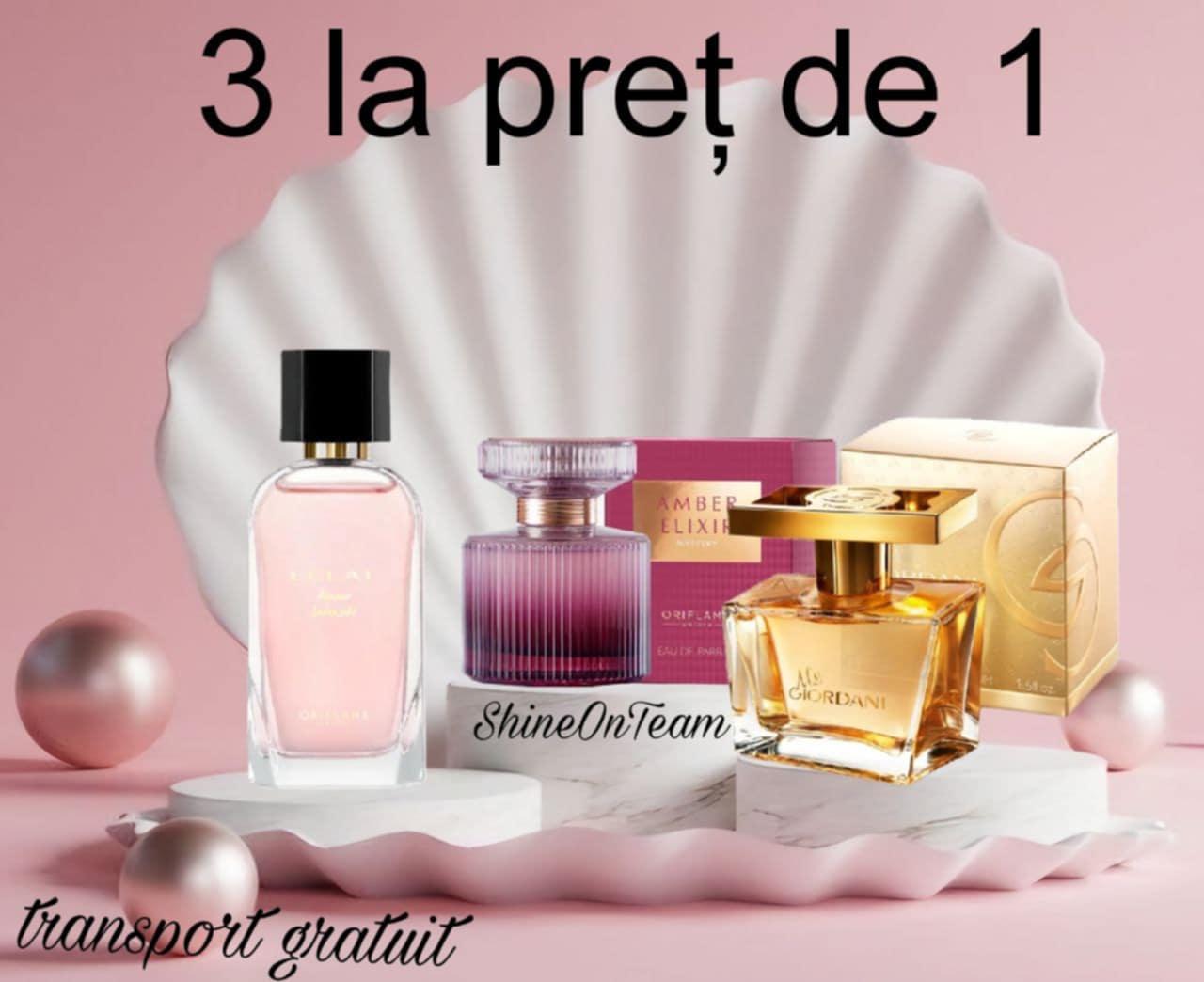 3 parfumuri la prețul parfumului Amber Elixir Mystery 😍