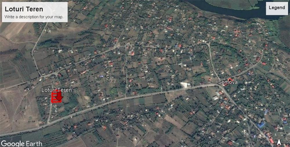 4 Loturi teren Constructie Casa Loc Somova Jud Tulcea