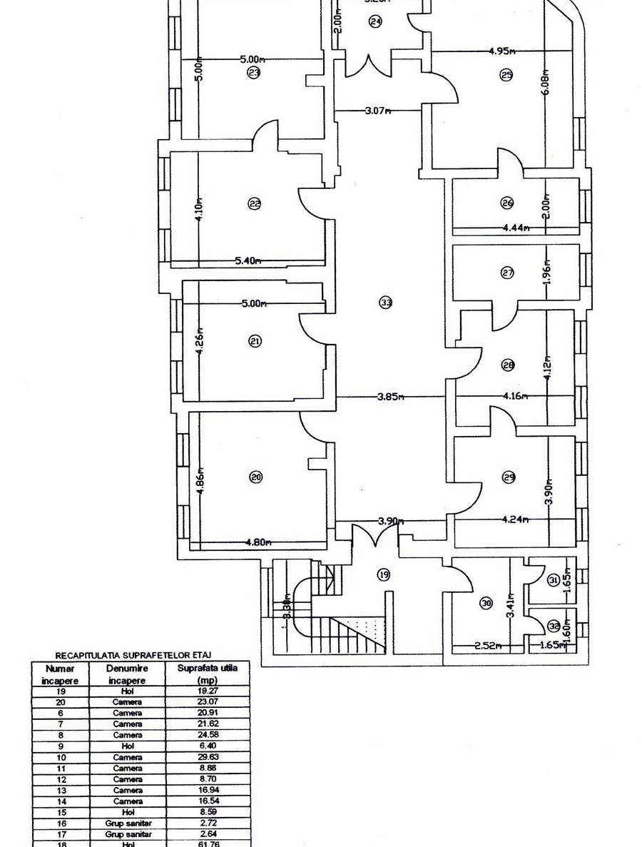 (407) Spatiu comercial pentru sevicii, 1041 mp teren central
