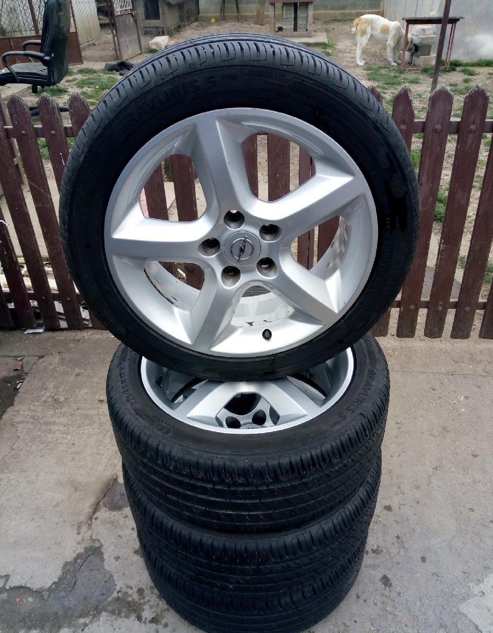 4Roți De Aluminiu Originale Noii!!Opel Insignia 225/45/17 De Vară
