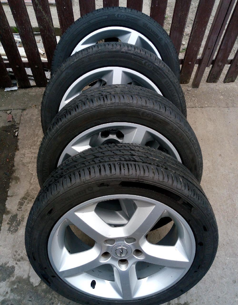 4Roți De Aluminiu Originale Opel Noi!! 225/45/17 De Vară
