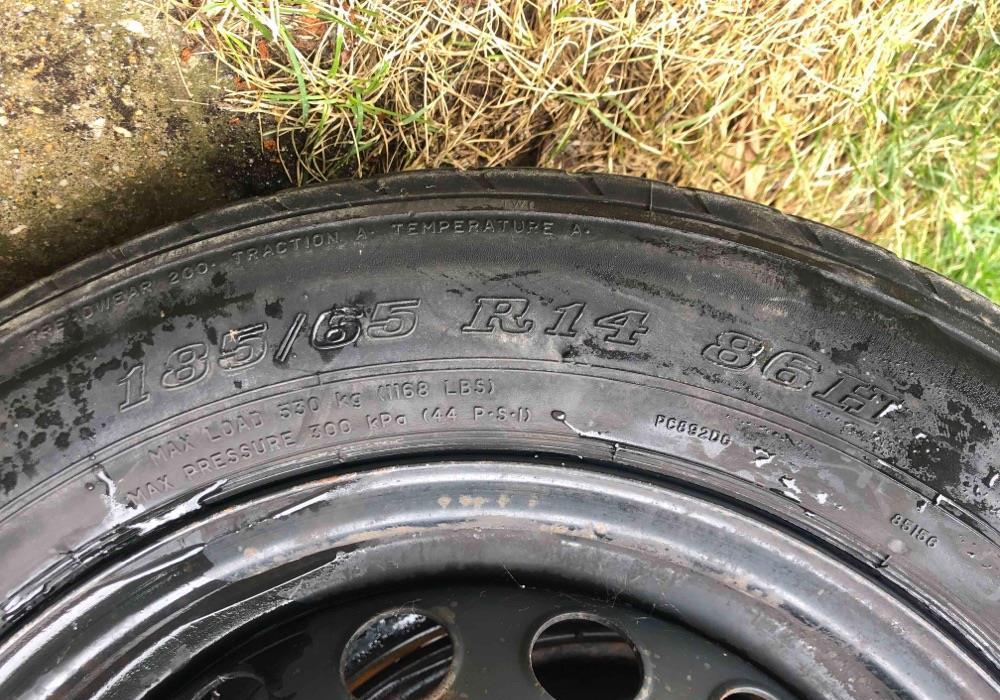 5 Jante + Cauciucuri 185/65 R14