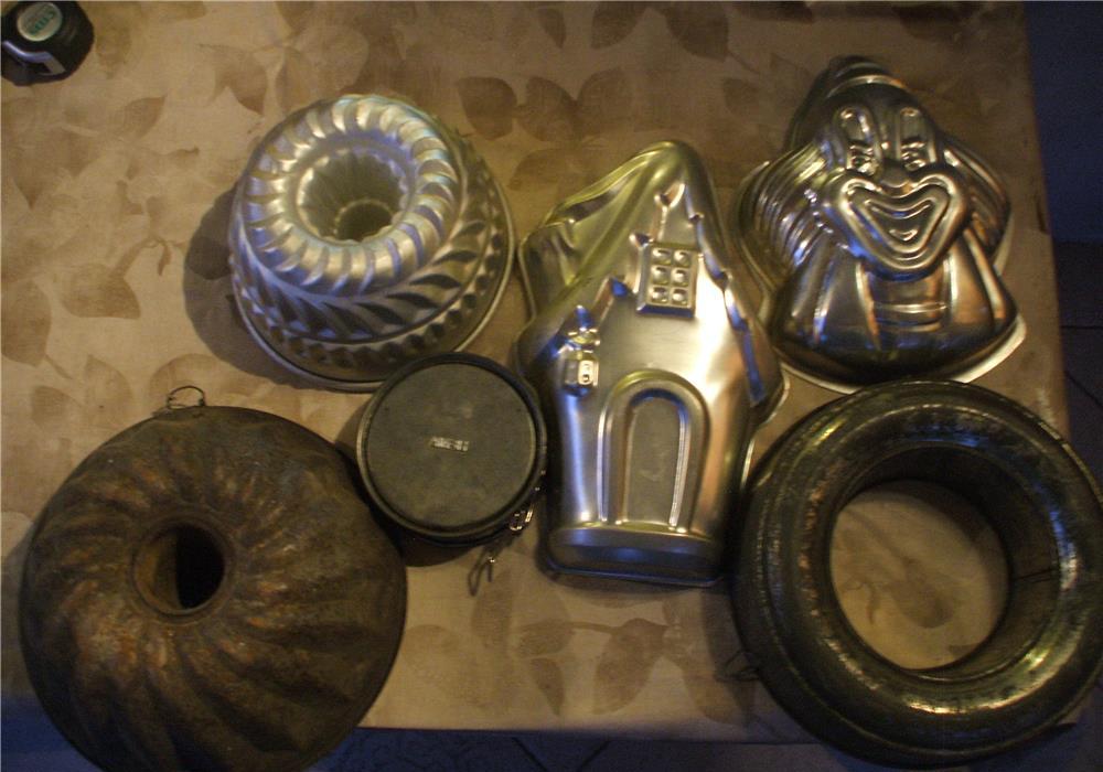 6 forme de prajituri mari