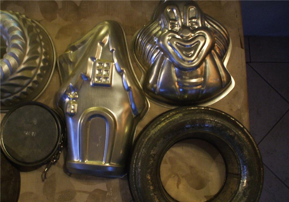 6 forme de prajituri mari
