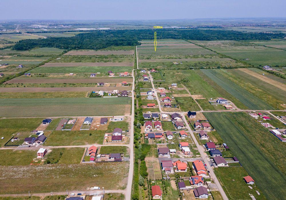 749mp - Teren Mosnita, curent, gaz, apa - 57Euro+TVA