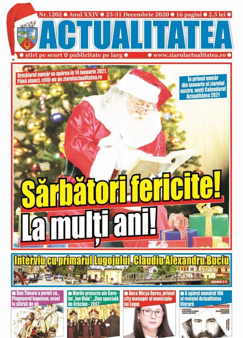 Abonează-te la Ziarul Actualitatea!