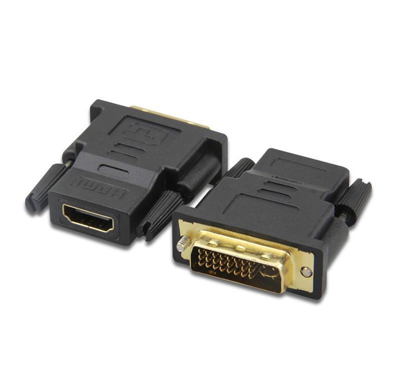 Adaptor DVI - HDMI Adaptor HDMI mama la DVI-D tata 24+5