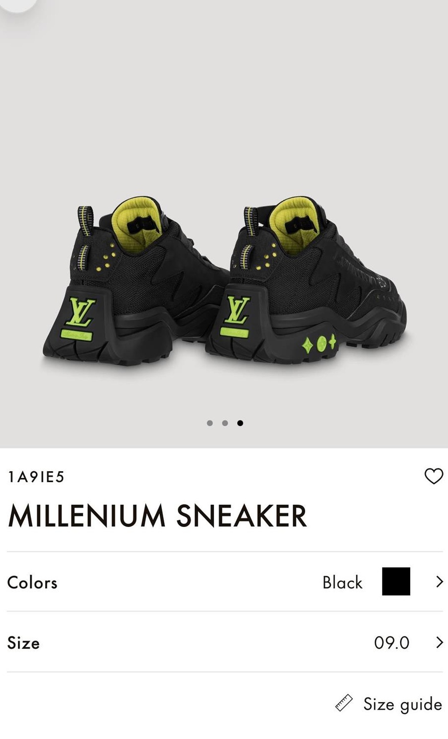 Adidasi sneakers LV vuitton millenium 2054