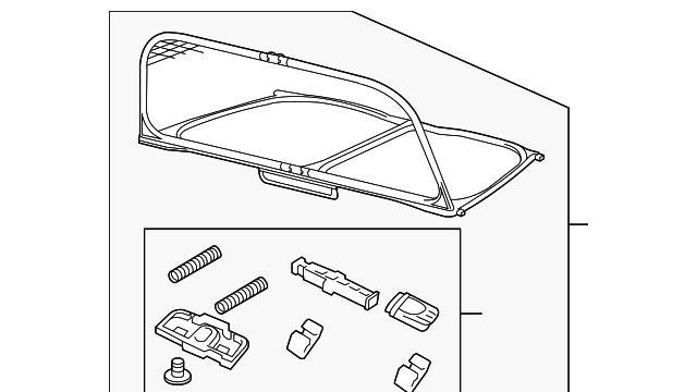 Air Deflector Audi A5,RS5,S5 (8F0-862-951-A)