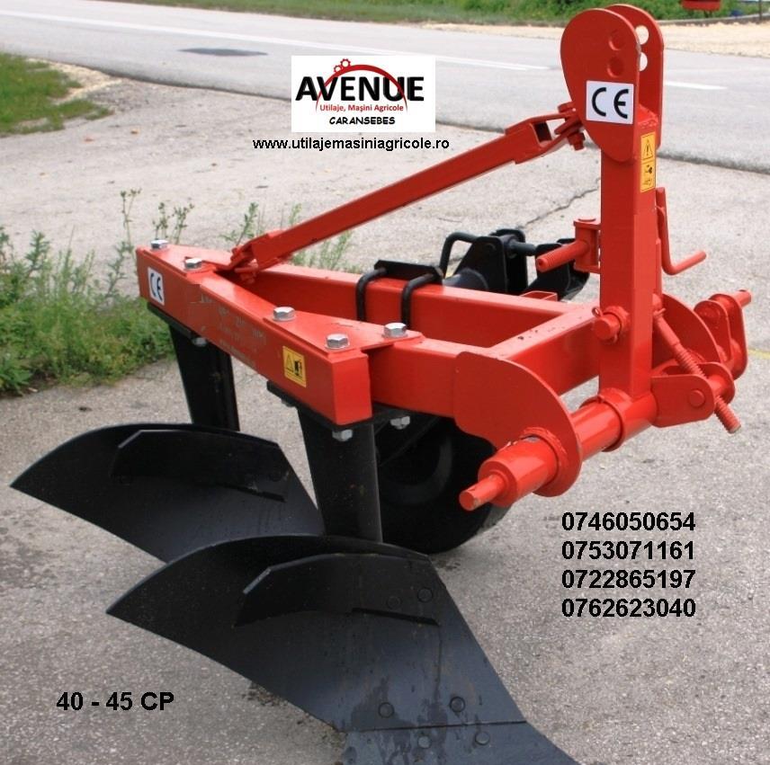 Altele Plug cu 2 brazdare cu reglaj pentru 40-45 CP