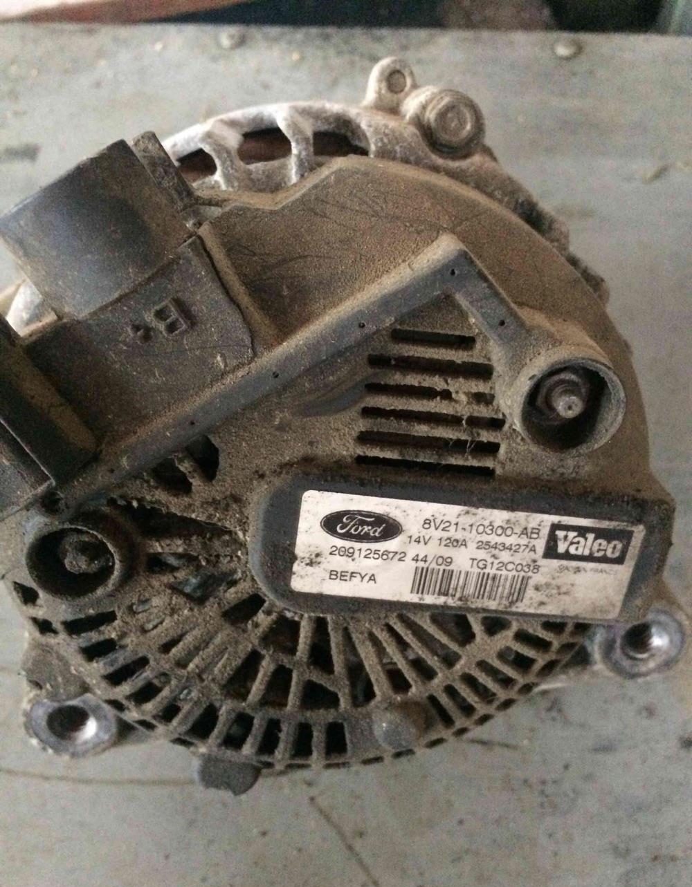 alternator ford fiesta 1.4 1.6 tdci 2010
