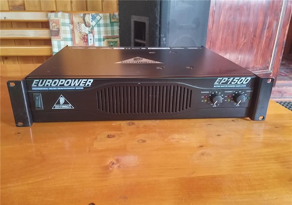 Amplificator profesional Behringer Europower EP1500