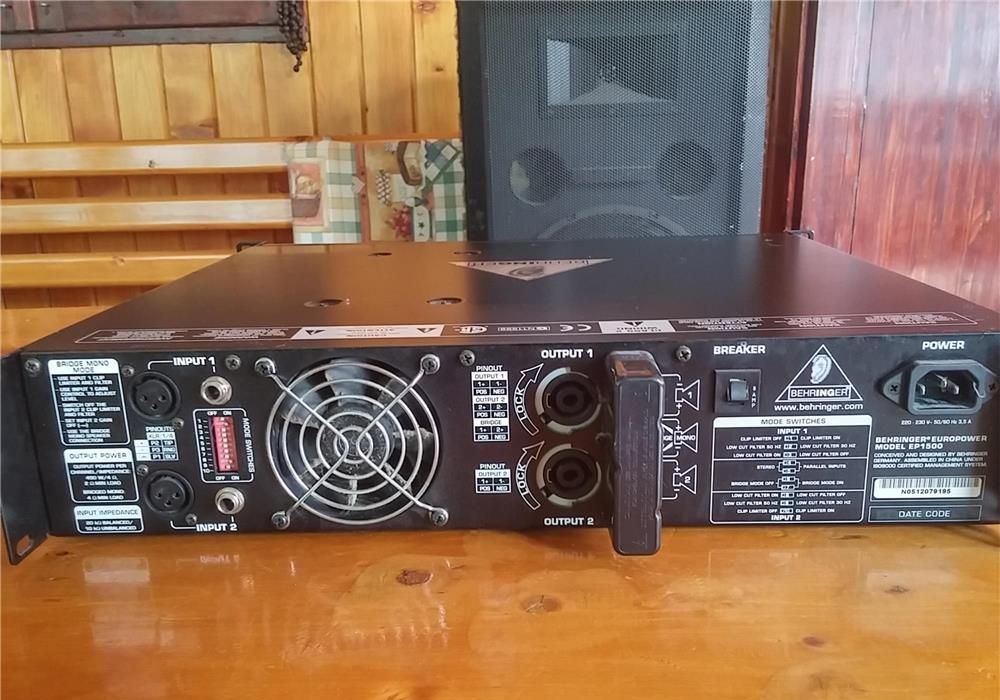 Amplificator profesional Behringer Europower EP1500