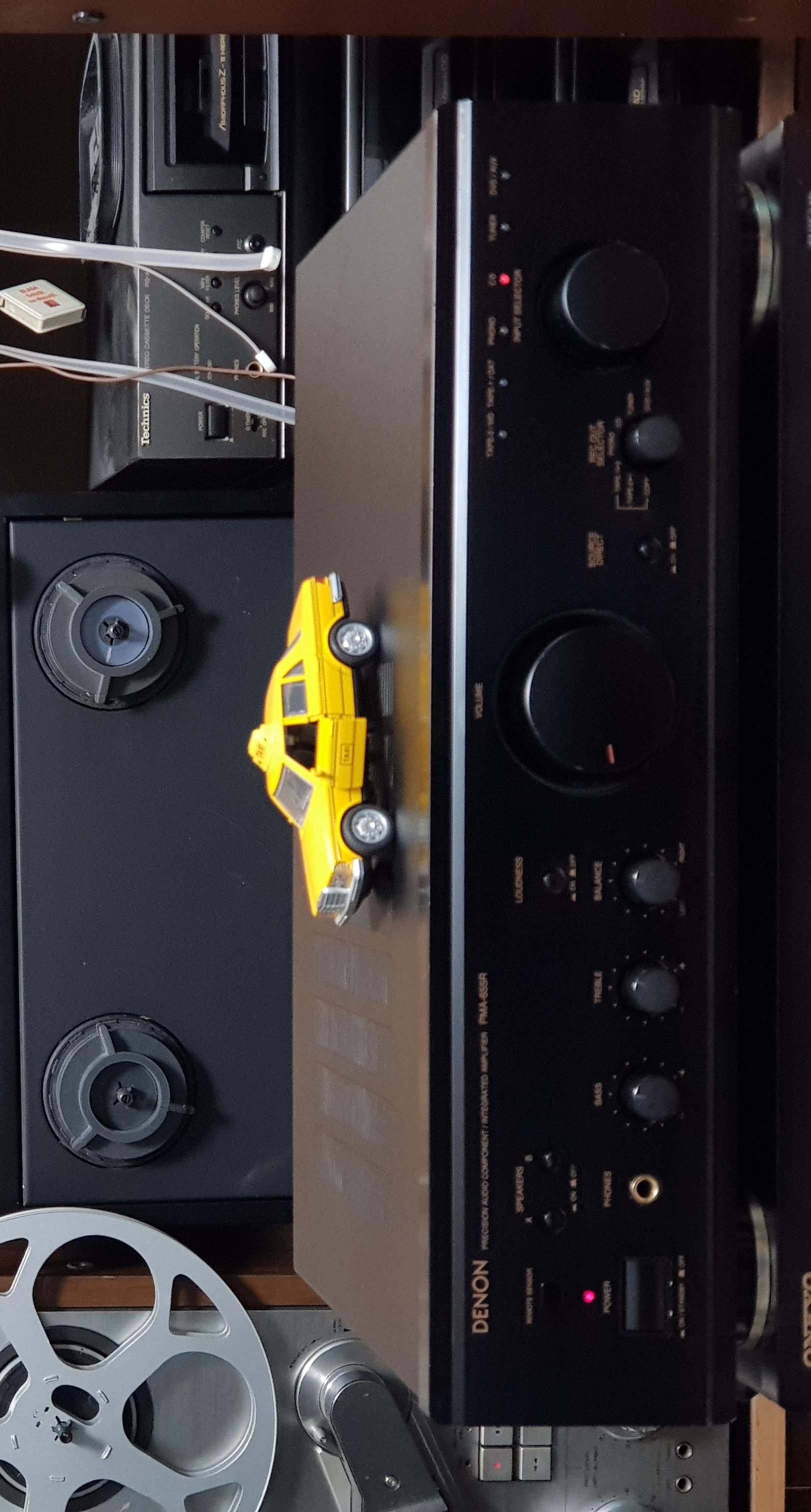 Amplificator Statie Audio Stereo Vintage DENON PMA 655R RECEIVER BLACK