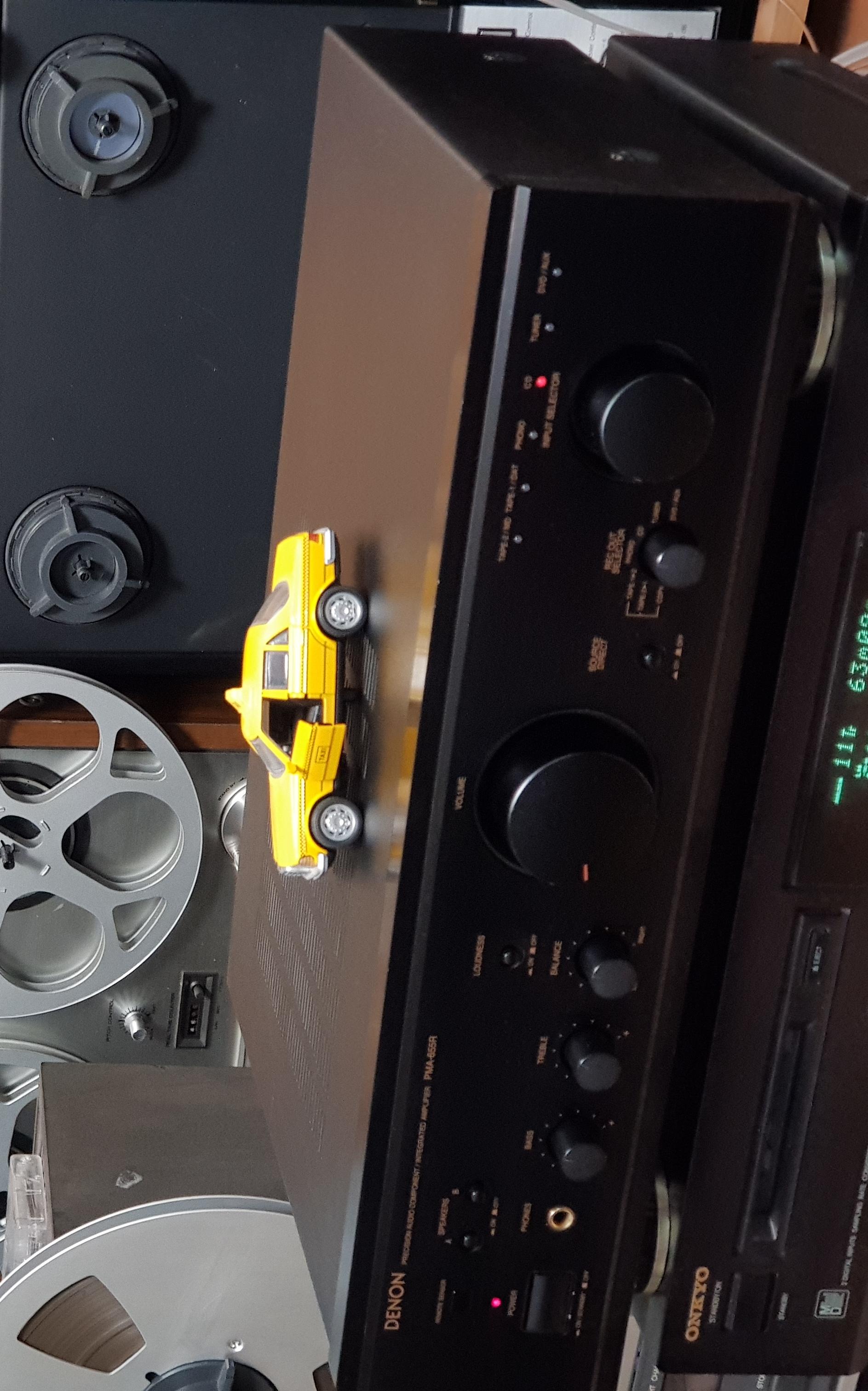Amplificator Statie Audio Stereo Vintage DENON PMA 655R RECEIVER BLACK