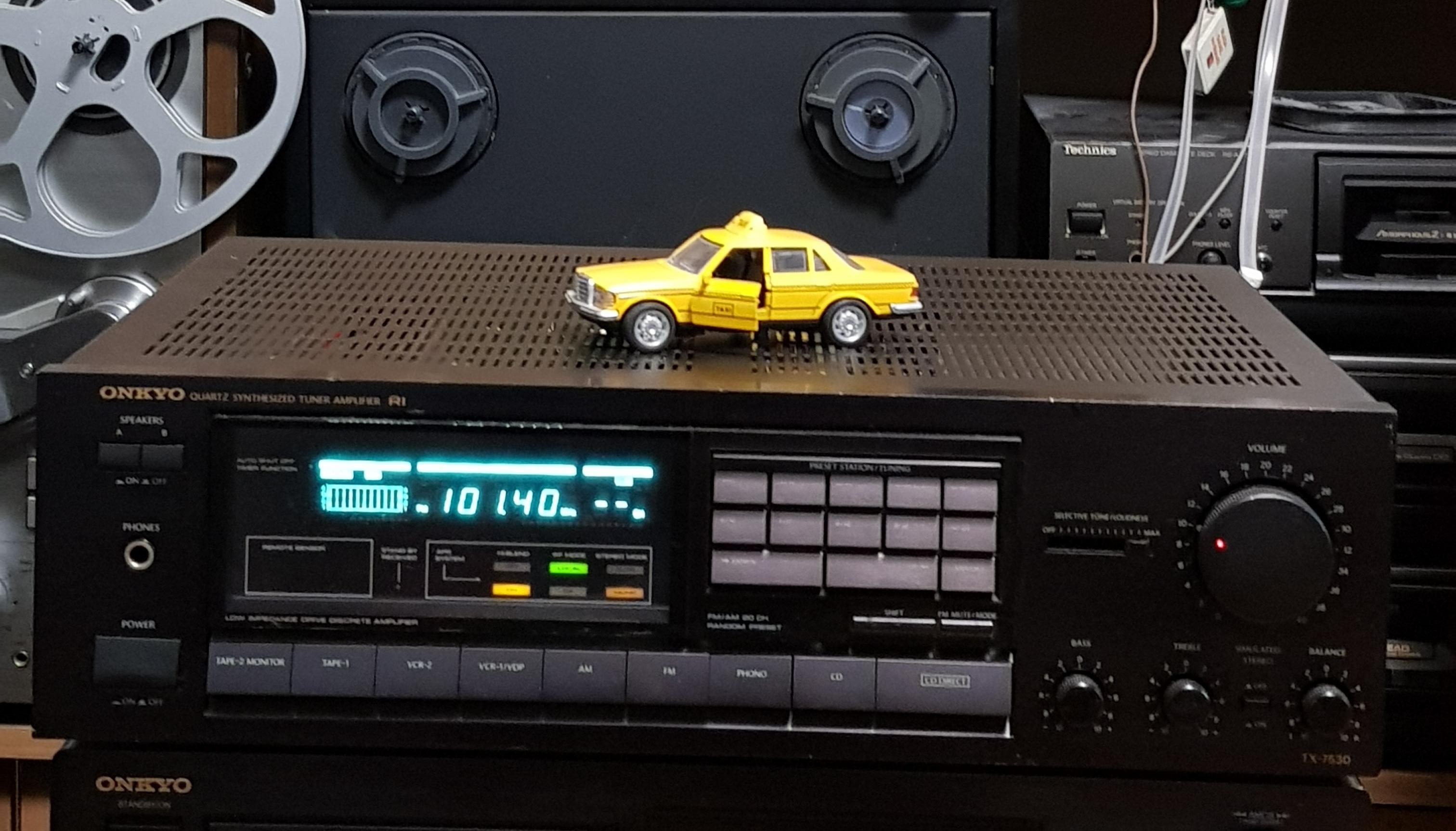 Amplificator Statie Audio Stereo Vintage ONKYO TX 7530 RECEIVER BLACK