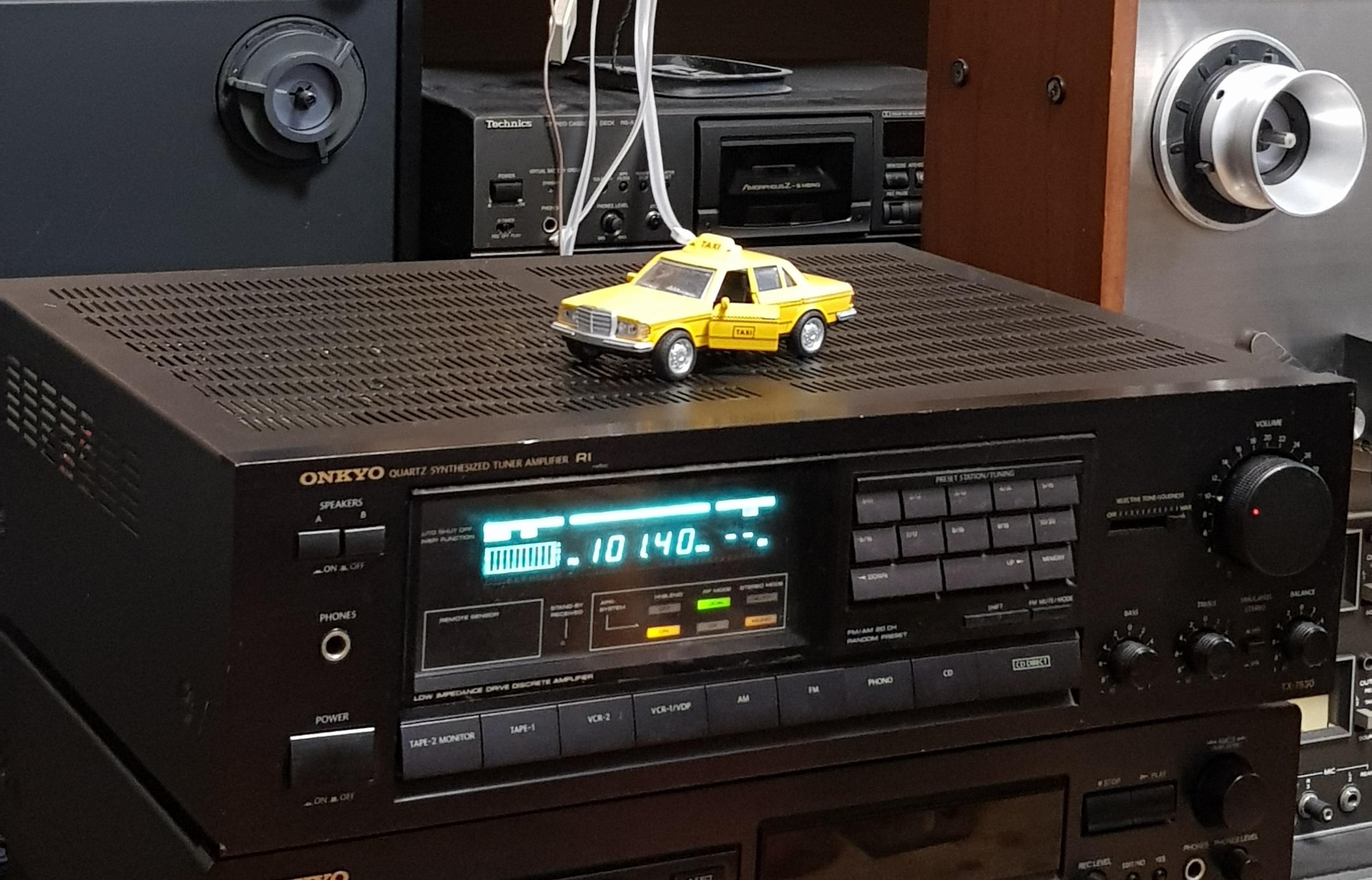 Amplificator Statie Audio Stereo Vintage ONKYO TX 7530 RECEIVER BLACK