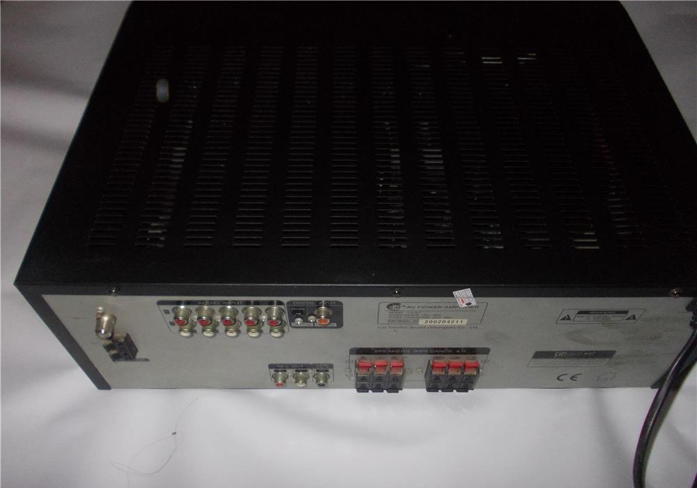 Amplificator tuner CAT CS-907 scrie WELCOME pe display trebuie schimbat rezistor la sursa alimentare