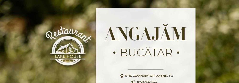 Angajam Bucatar cu experienta