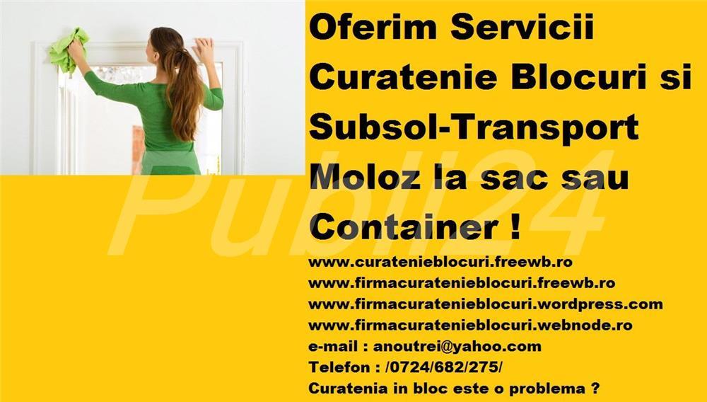 - Angajare personal curatenie scari de bloc si subsol - Bucuresti program lucru 8h zilnic -