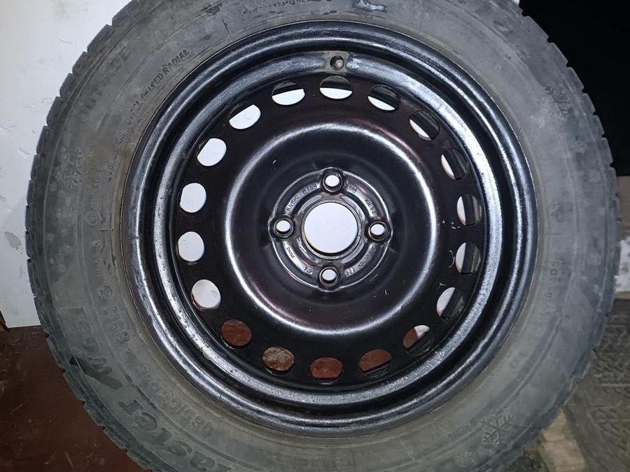 ante originale Opel ET49, cu cauciucuri iarna 185/65/R15