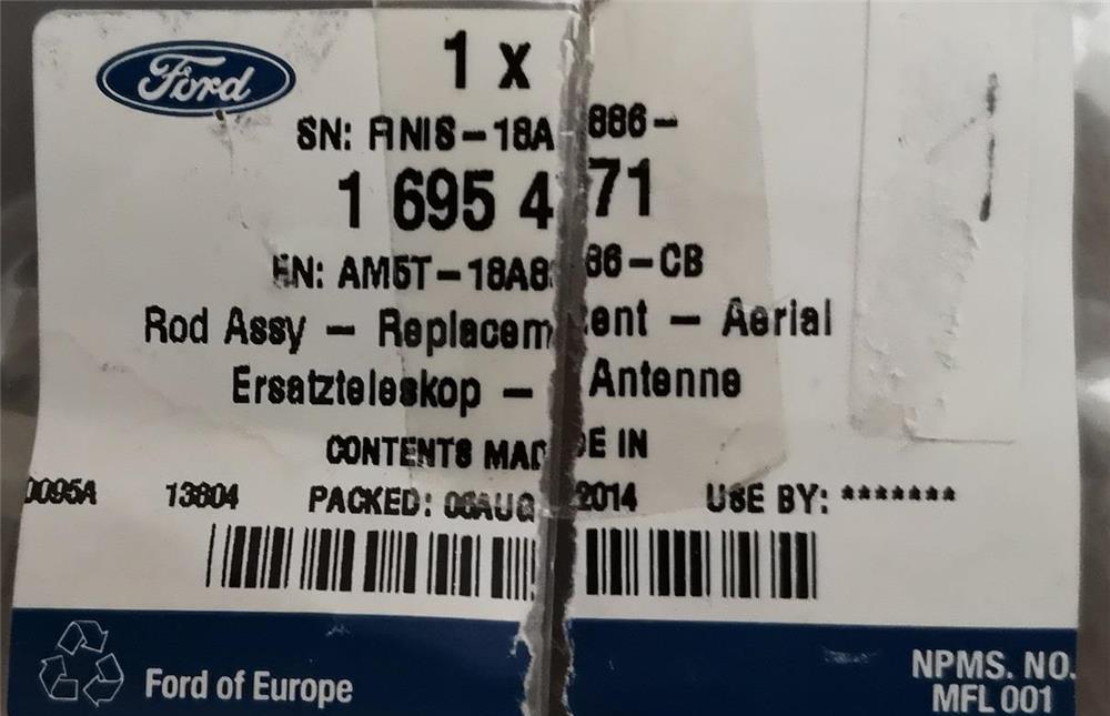 Antena radio originala Ford Focus MK3 - C-Max MK2 - noua