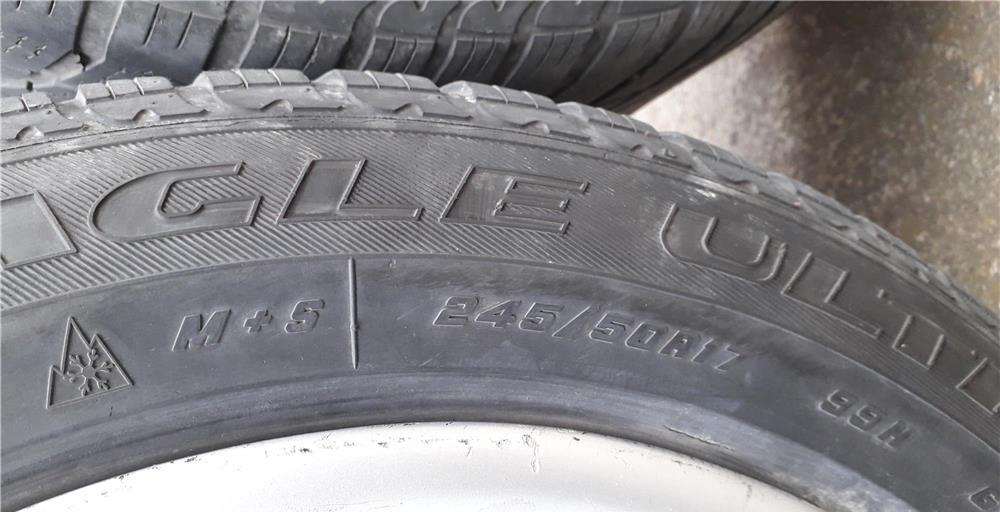 Anvelope 245/50/R17 si 225/50/R17 cu jante aliaj 5x120 R17 BMW