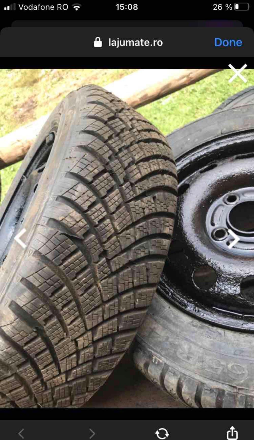 Anvelope cu jante. 185/65 R14