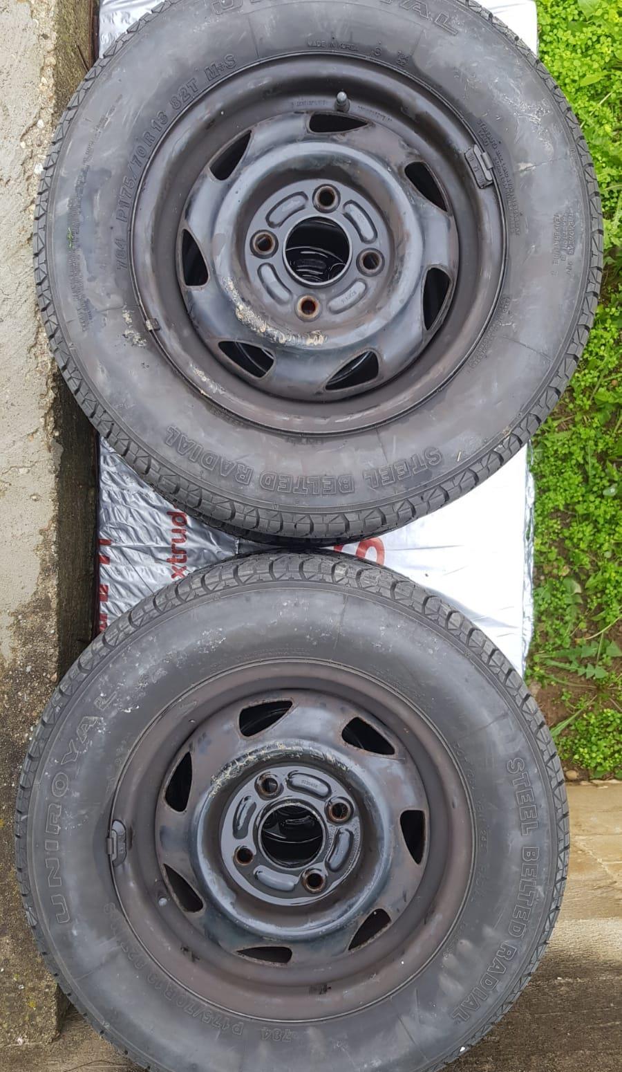 ANVELOPE/CAUCIUCURI  CU GENTI M+S 175/70 R13