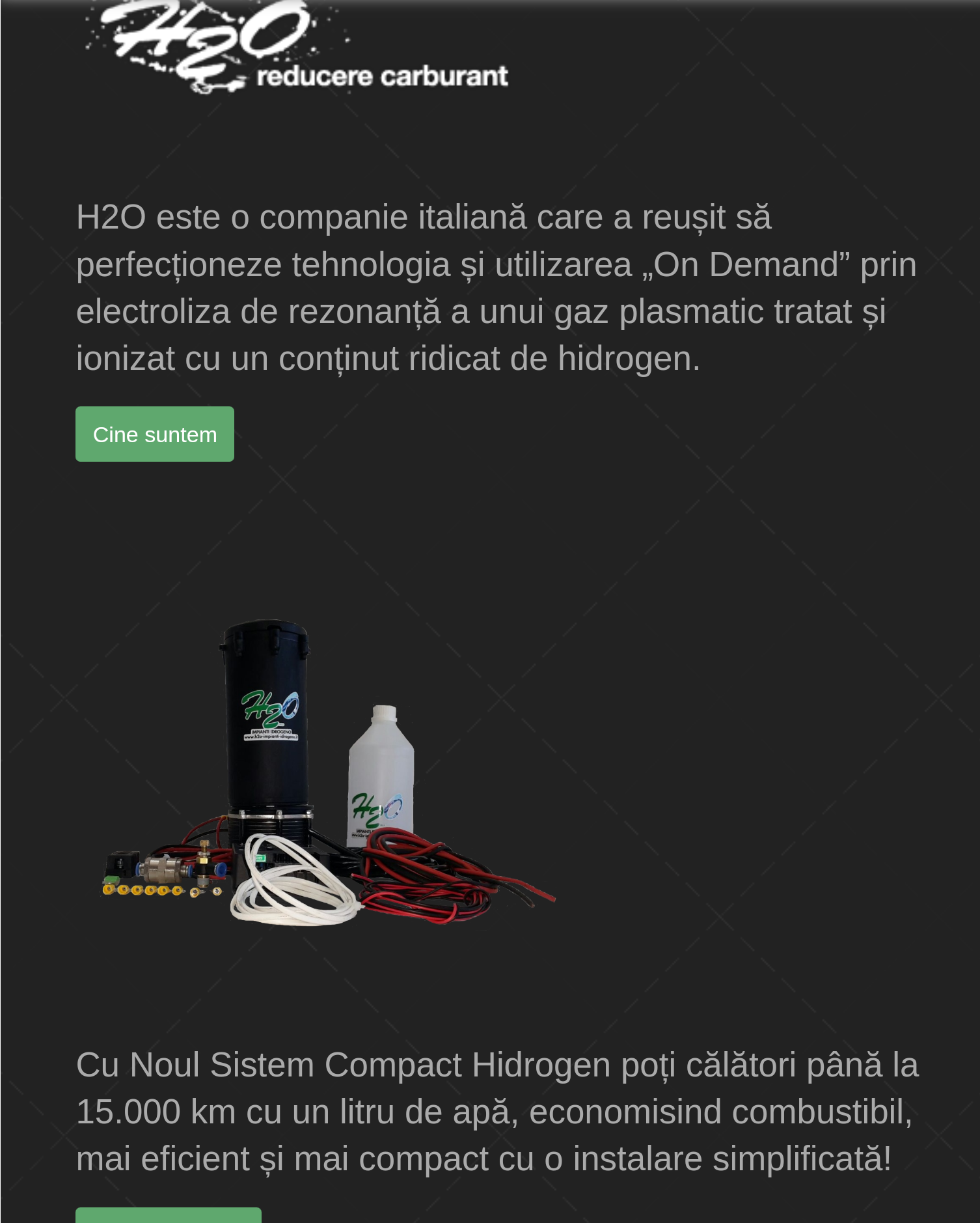 Aparat cu hidrogen pentru reducere carburanr