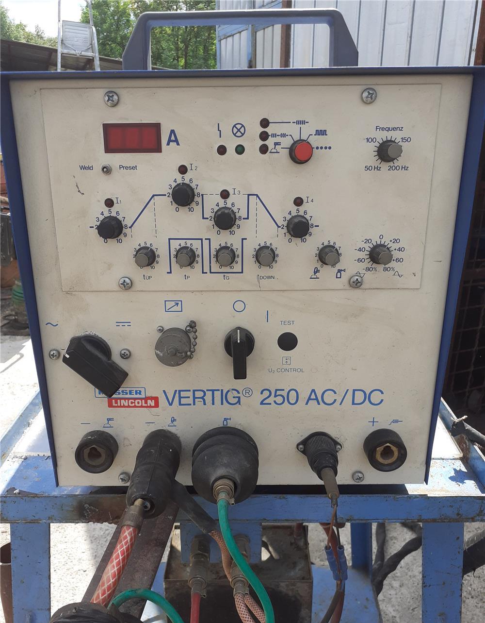 APARAT DE SUDURA INVERT/VERTIG LINCOLN 250AC/DC