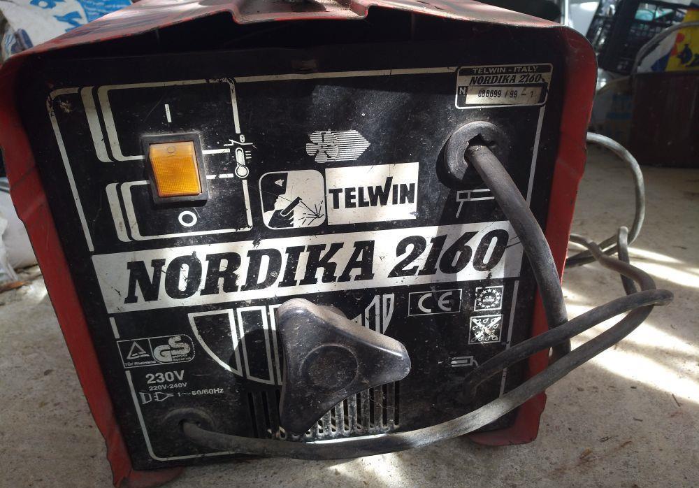 Aparat de sudura Telwin Nordika 2160 220v posibilitate transport
