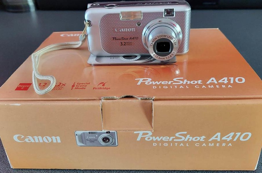 Aparat foto digital Canon PowerShot A410