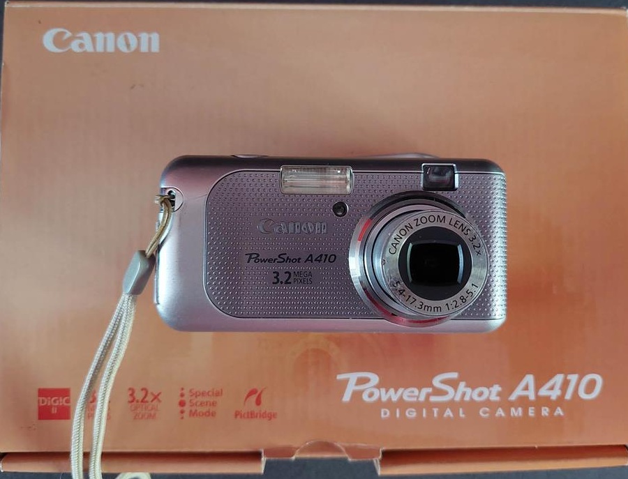 Aparat foto digital Canon PowerShot A410