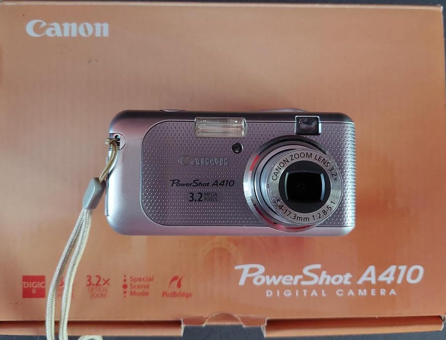Aparat foto digital Canon PowerShot A410