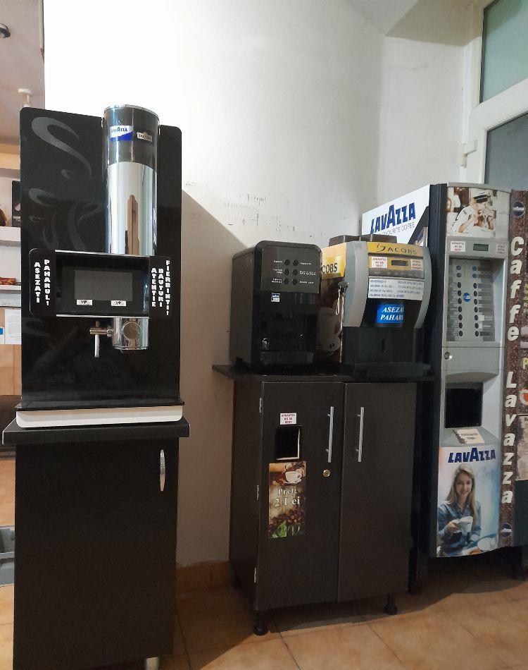 Aparate de cafea si automate de sucuri si food cu preturi de la 2500 lei