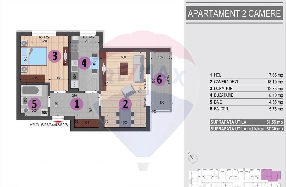 Apartament 2 camere Berceni de vanzare de la dezvoltator | COMISION 0