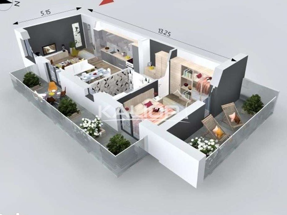 Apartament 2 camere | cu CF | Treasa 17 mp | Brohanci