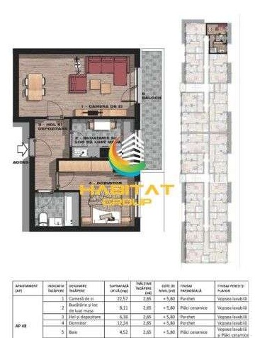 Apartament 2 camere decomandat Dedeman - sector 4