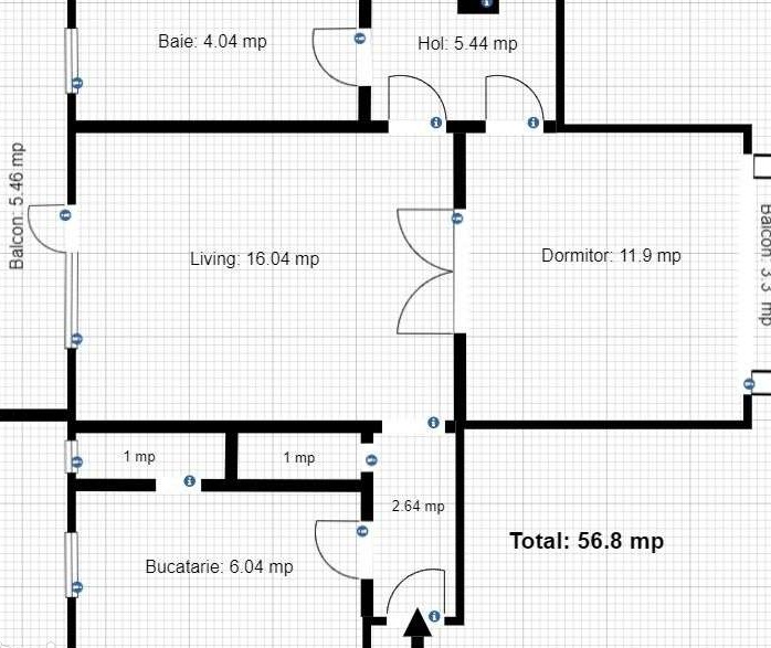 Apartament 2 camere, zona buna, Rahovei-M.Viteazul
