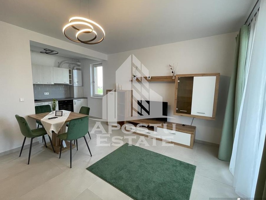 Apartament 2 camere,open space, centrala proprie, 2 locuri de parcare, lux, Dumbravita