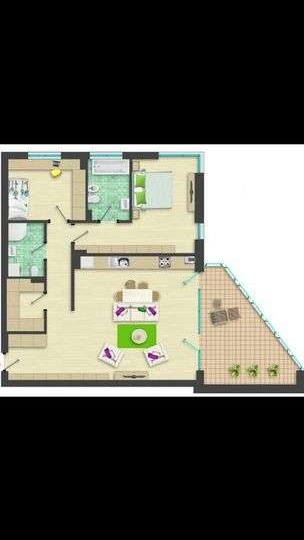 Apartament 3 camere ARED